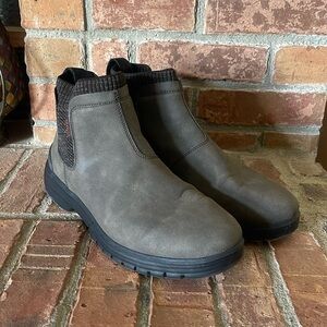 Hey Dude Scott Grip Chocolate Brown Boots